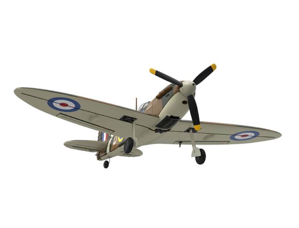 VOLANTEX SPITFIRE MKII 4CH 500MM BRUSHLESS WITH GYRO RTF -PRE ORDER - EXPECTED END DECEMBER