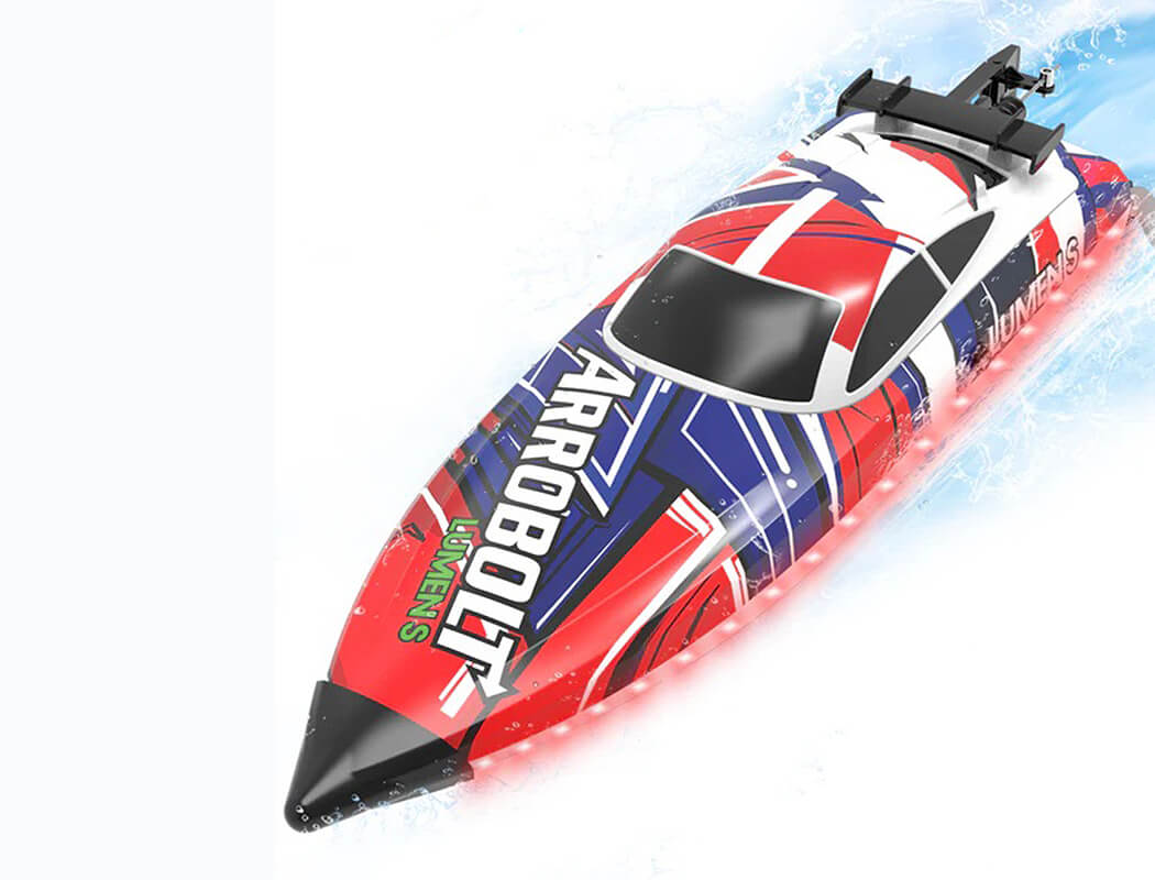 VOLANTEX ARROBOLT LUMEN SR40 BRUSHLESS BOAT ARTR- RED