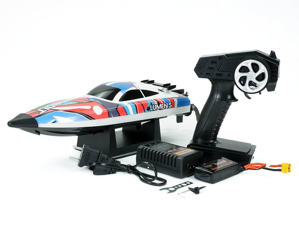 VOLANTEX ARROBOLT LUMEN SR40 BRUSHLESS BOAT RTR COMBO RED