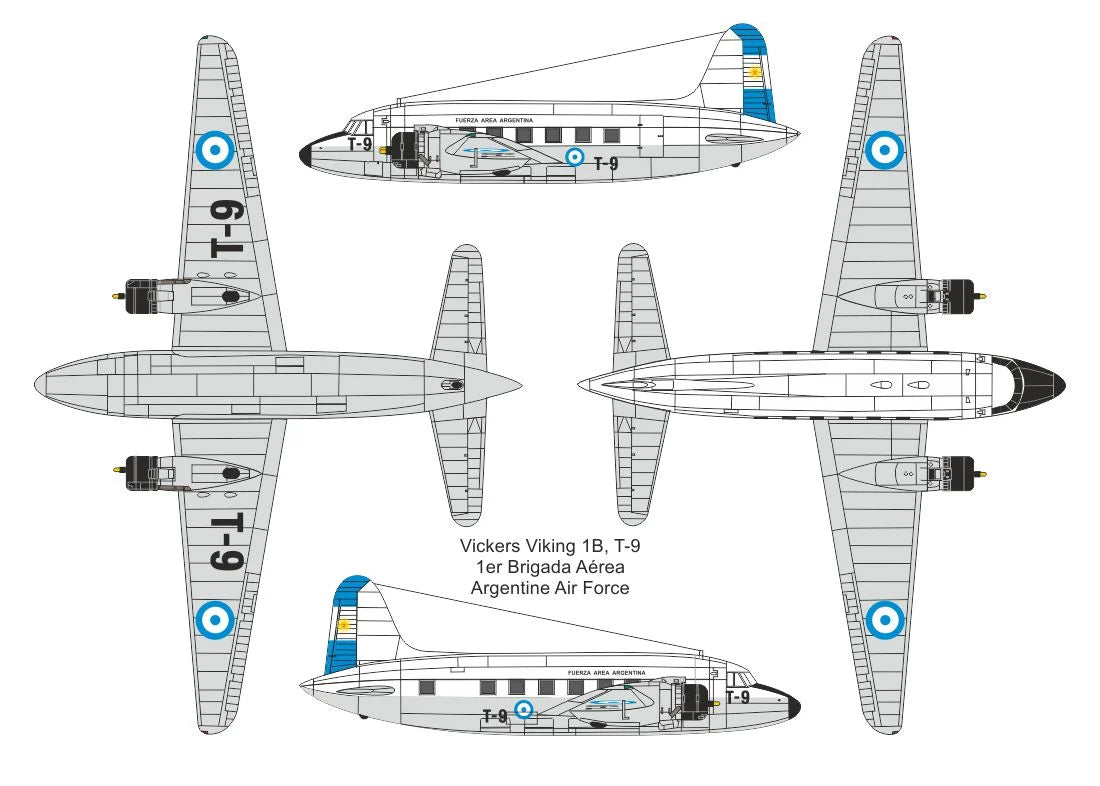 VALOM 1/72 Vickers Viking 1B (FAA - TAR) Kit 72174