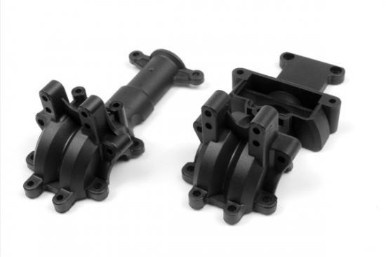 BLACKZON Diff. Bulkhead Housing (Front/Rear)