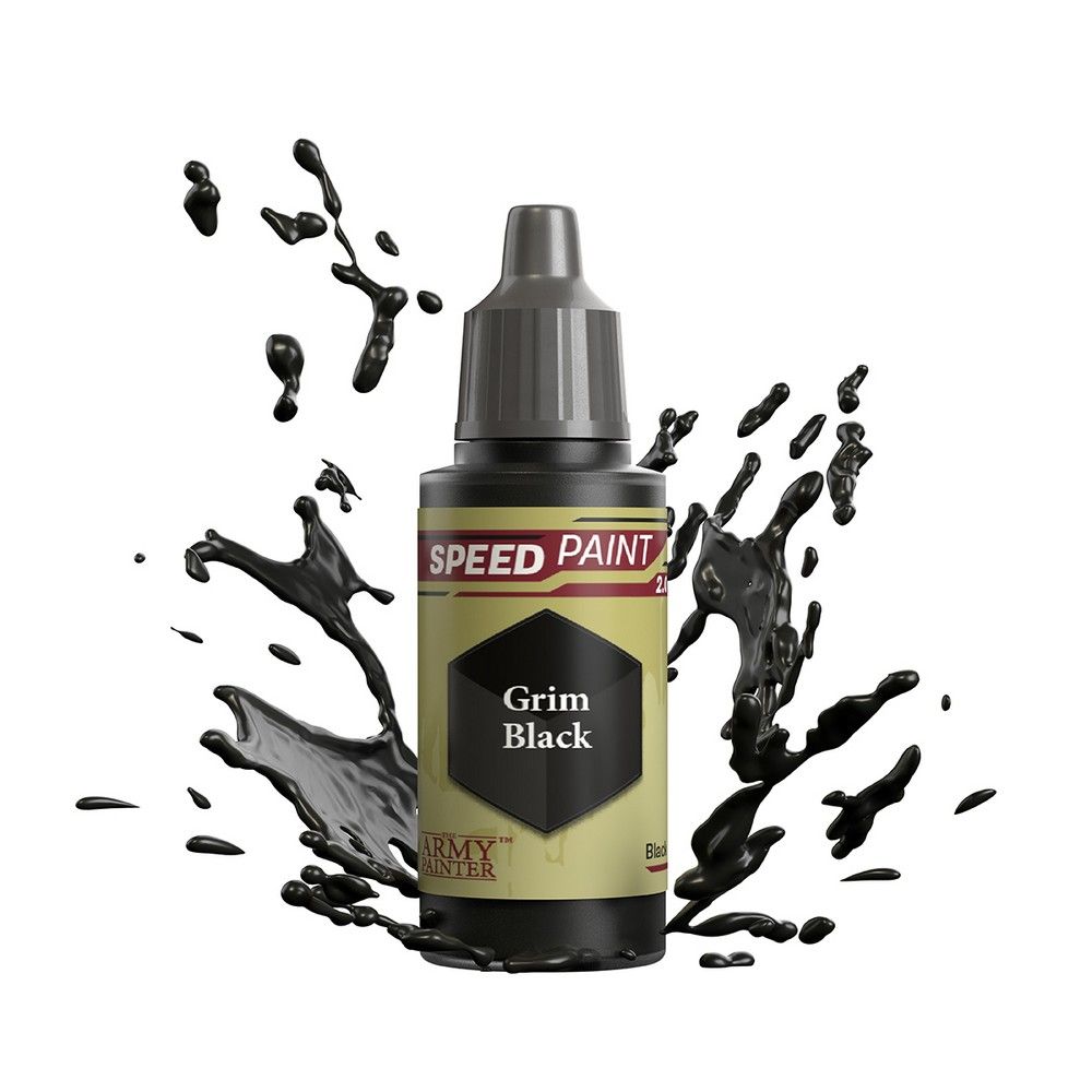 Army Painter Warpaints Speed Paint Grim Black WP2001