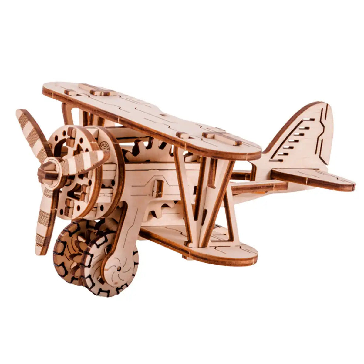 Woodencity Puzzle Bi-Plane