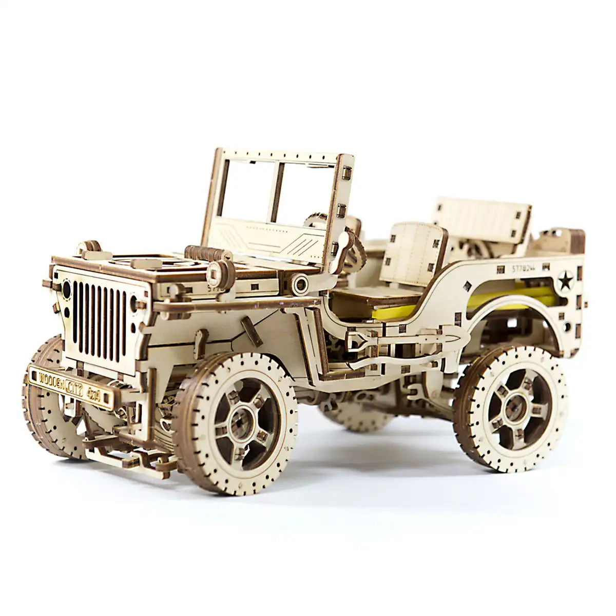Woodencity Puzzle 4 x 4 Jeep