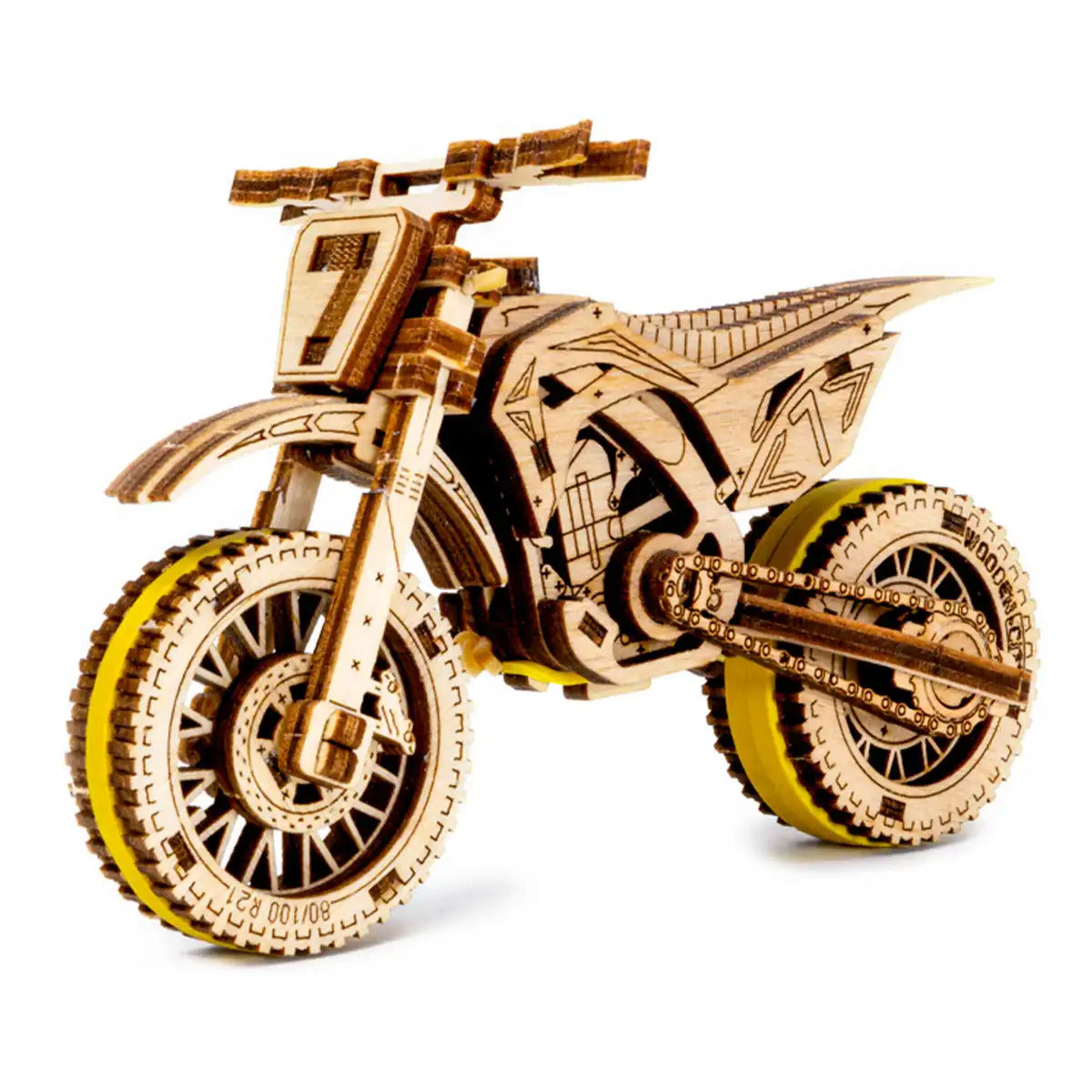 Woodencity Puzzle MotoCross