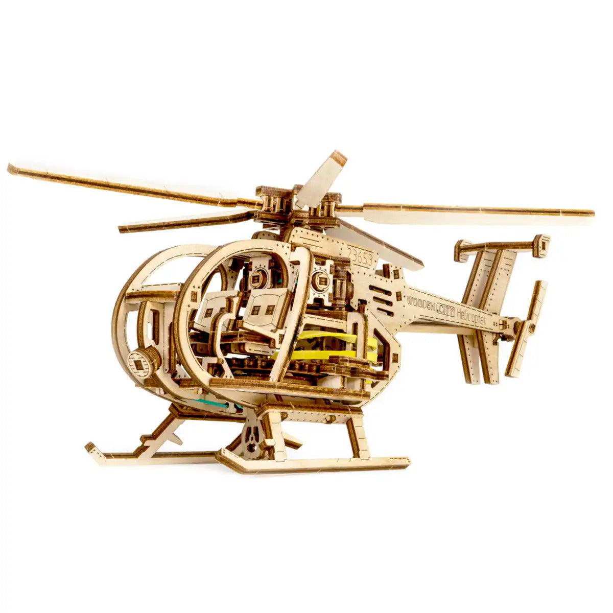 Woodencity Puzzle Helicopter
