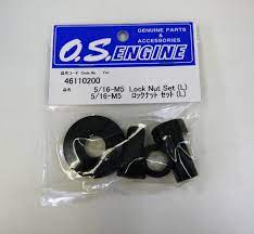 OS Engine Spares Engine Locknut Set - 5/16-M5 (L) (Box 51)