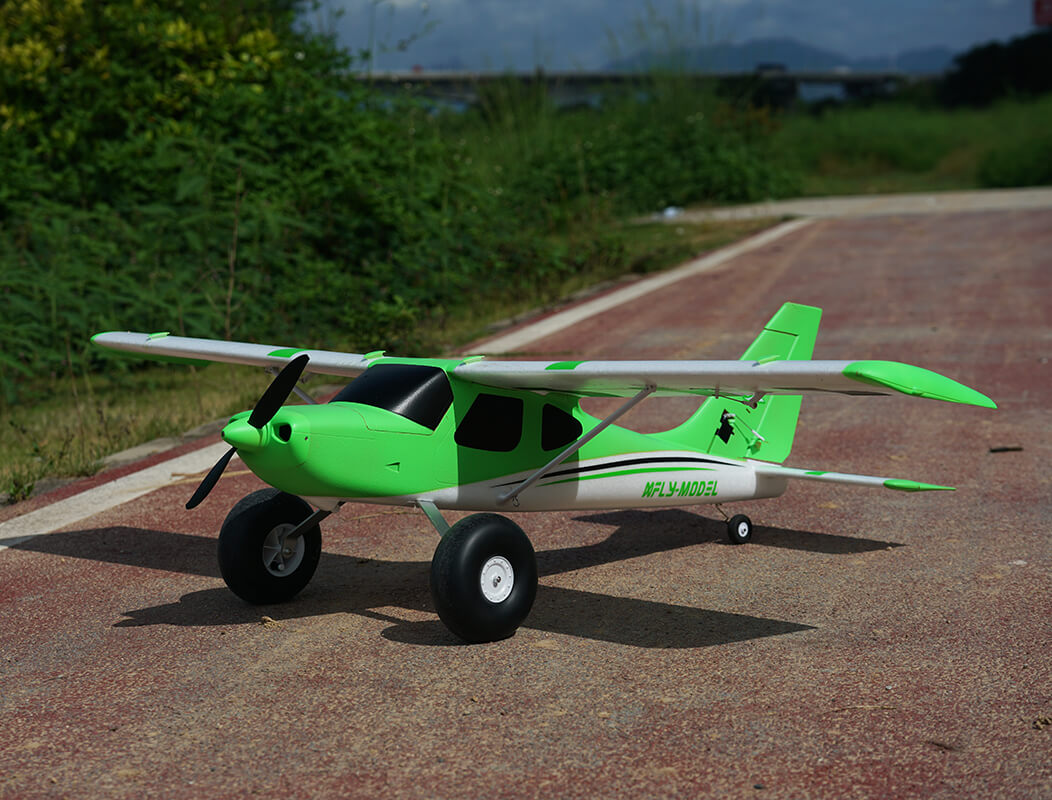 XFLY GLASTAR V2 BUSH/TRAINER (Green) 1233MM WINGSPAN with out TX/RX/BATT/CHARGER