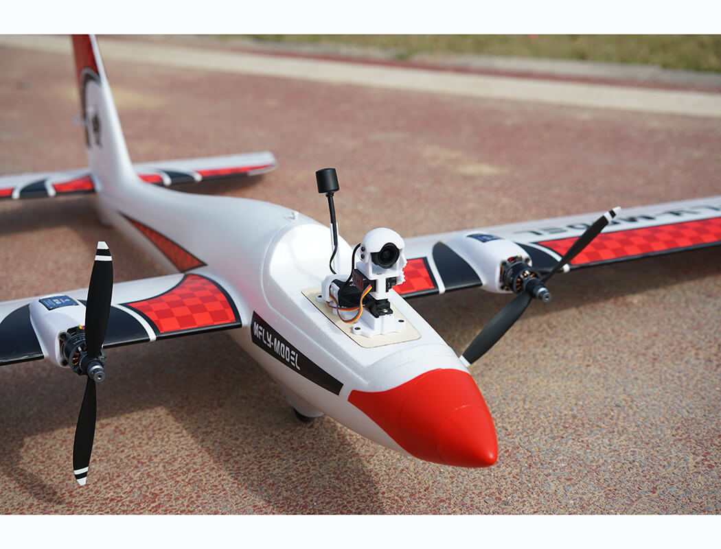 XFLY SWIFT X2100 TWIN GLIDER WITHOUT TX/RX/BATTERY