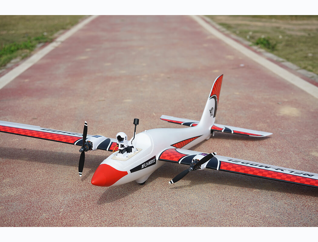 XFLY SWIFT X2100 TWIN GLIDER WITHOUT TX/RX/BATTERY