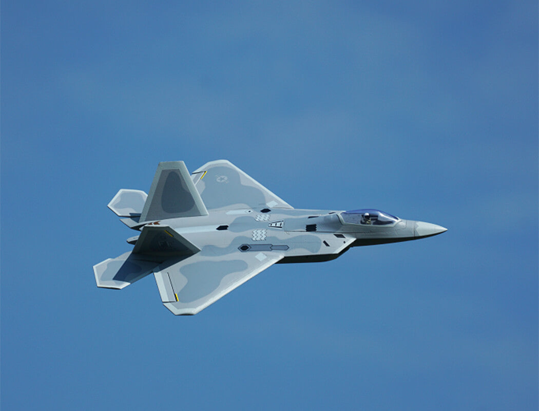 XFLY TWIN 40MM F-22 EDF 702MM JET W/O TX/RX/BATT XF117P