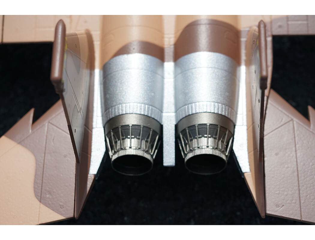XFLY TWIN 40MM F-15 EDF 710MM JET WITHOUT TX/RX/BATTERY - DESERT CAMO