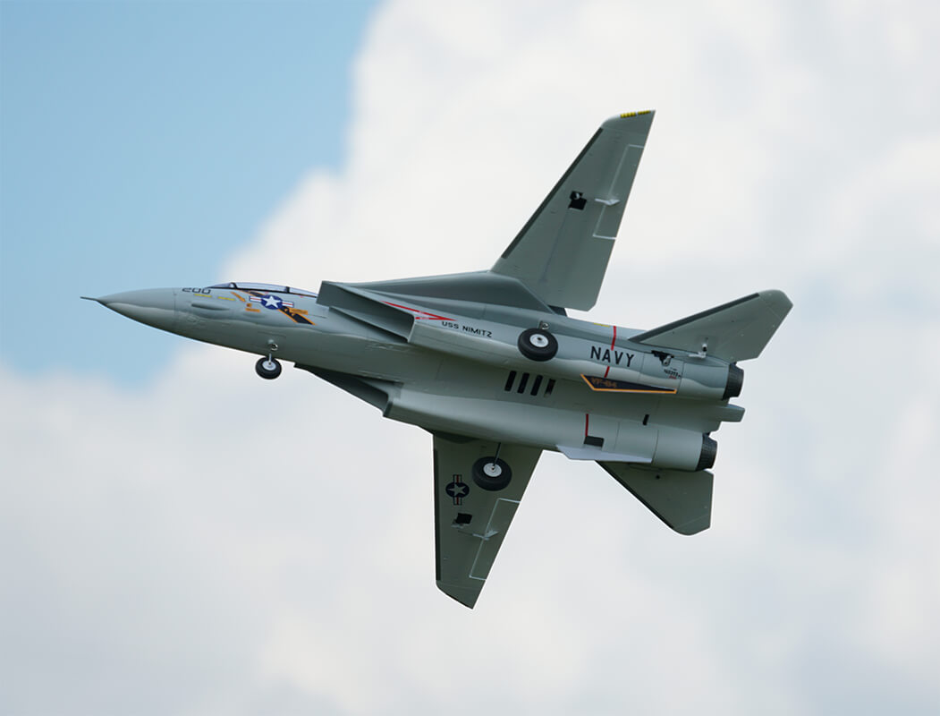 XFLY TWIN 40MM F-14 TOMCAT EDF 700MM JET WITHOUT TX/RX/BATTERY