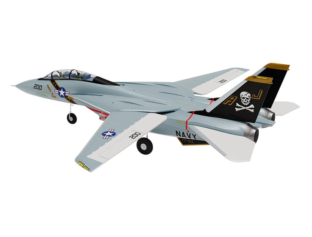 XFLY TWIN 40MM F-14 TOMCAT EDF 700MM JET WITHOUT TX/RX/BATTERY
