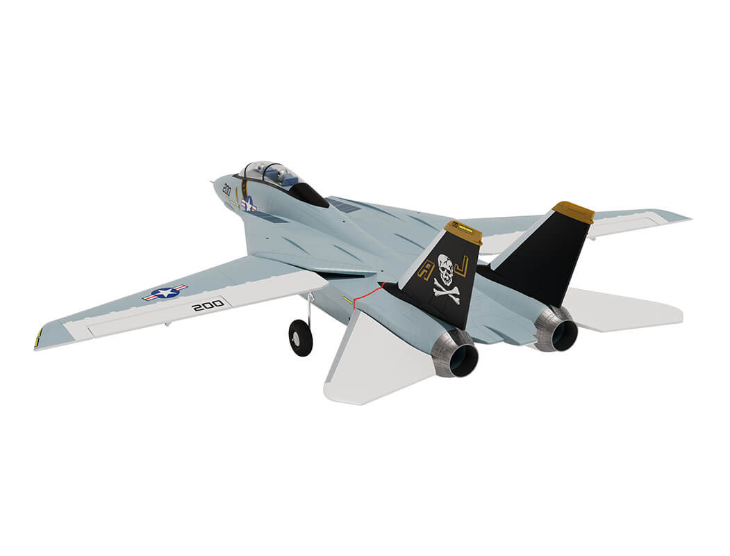 XFLY TWIN 40MM F-14 TOMCAT EDF 700MM JET WITHOUT TX/RX/BATTERY