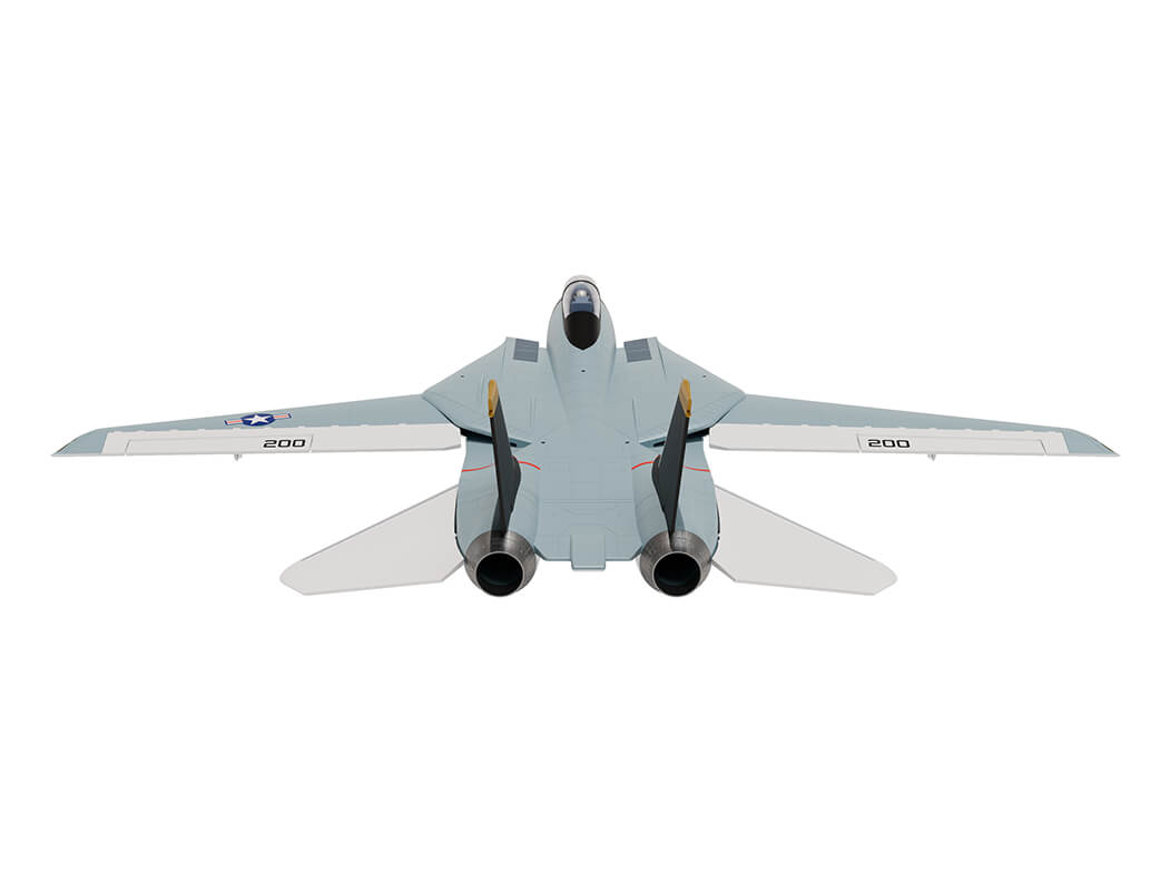 XFLY TWIN 40MM F-14 TOMCAT EDF 700MM JET WITHOUT TX/RX/BATTERY