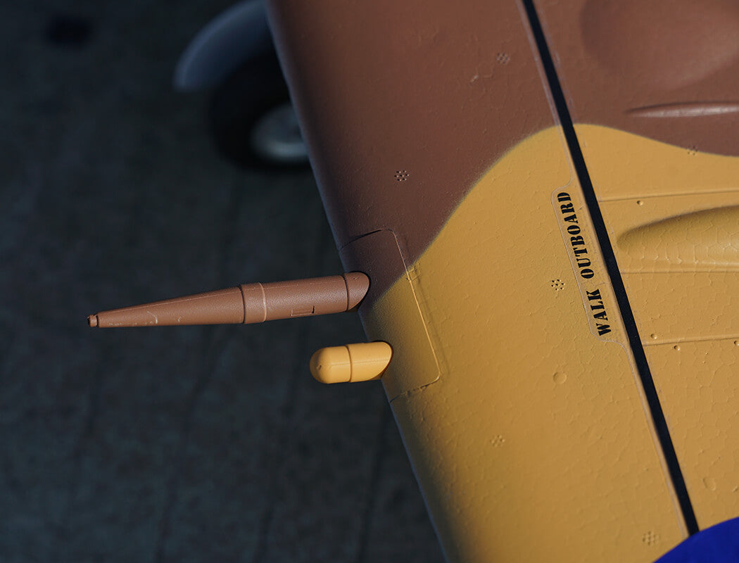 XFLY SUPERMARINE SPITFIRE MKIX BROWN 1200MM WITHOUT TX/RX/BATT