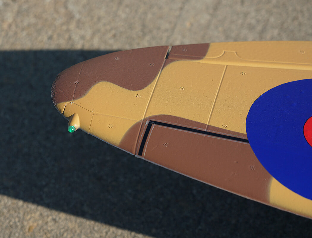 XFLY SUPERMARINE SPITFIRE MKIX BROWN 1200MM WITHOUT TX/RX/BATT