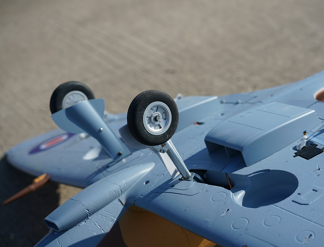 XFLY SUPERMARINE SPITFIRE MKIX BROWN 1200MM WITHOUT TX/RX/BATT