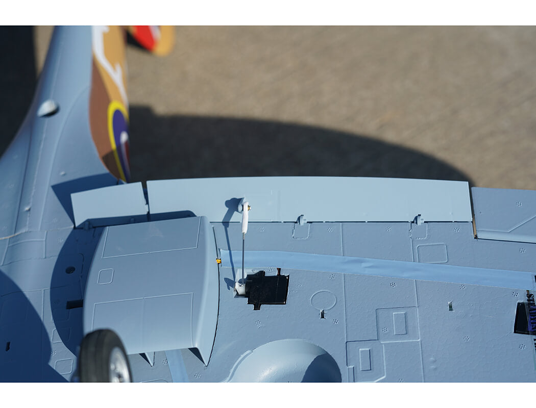 XFLY SUPERMARINE SPITFIRE MKIX BROWN 1200MM WITHOUT TX/RX/BATT