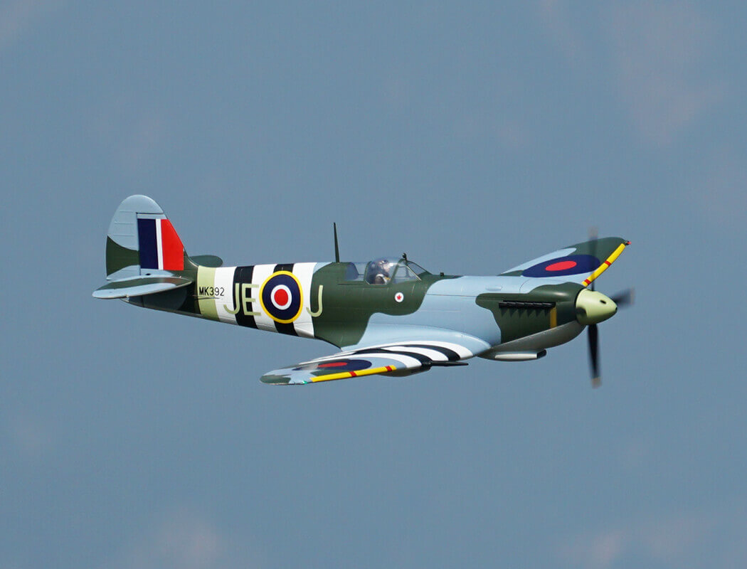 XFLY SUPERMARINE SPITFIRE MKIX GREEN XFLY SUPERMARINE SPITFIRE MKIX GREEN 1200MM NO LANDING GEAR WITHOUT TX/RX/