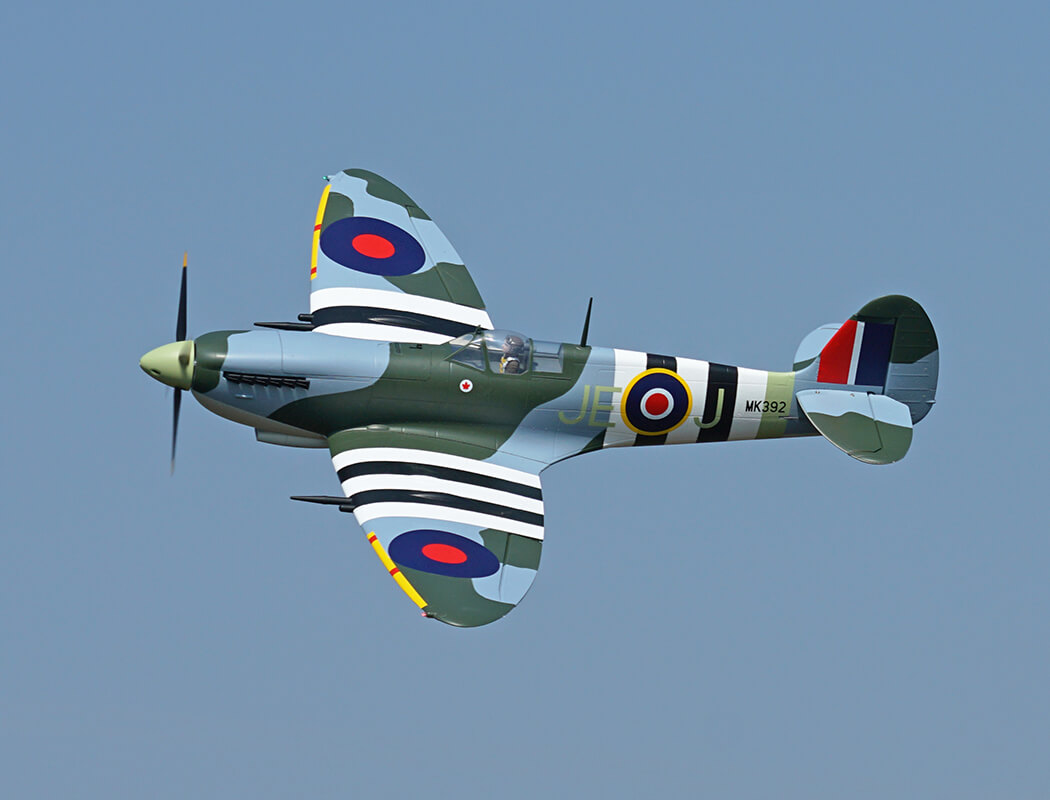 XFLY SUPERMARINE SPITFIRE MKIX GREEN XFLY SUPERMARINE SPITFIRE MKIX GREEN 1200MM NO LANDING GEAR WITHOUT TX/RX/