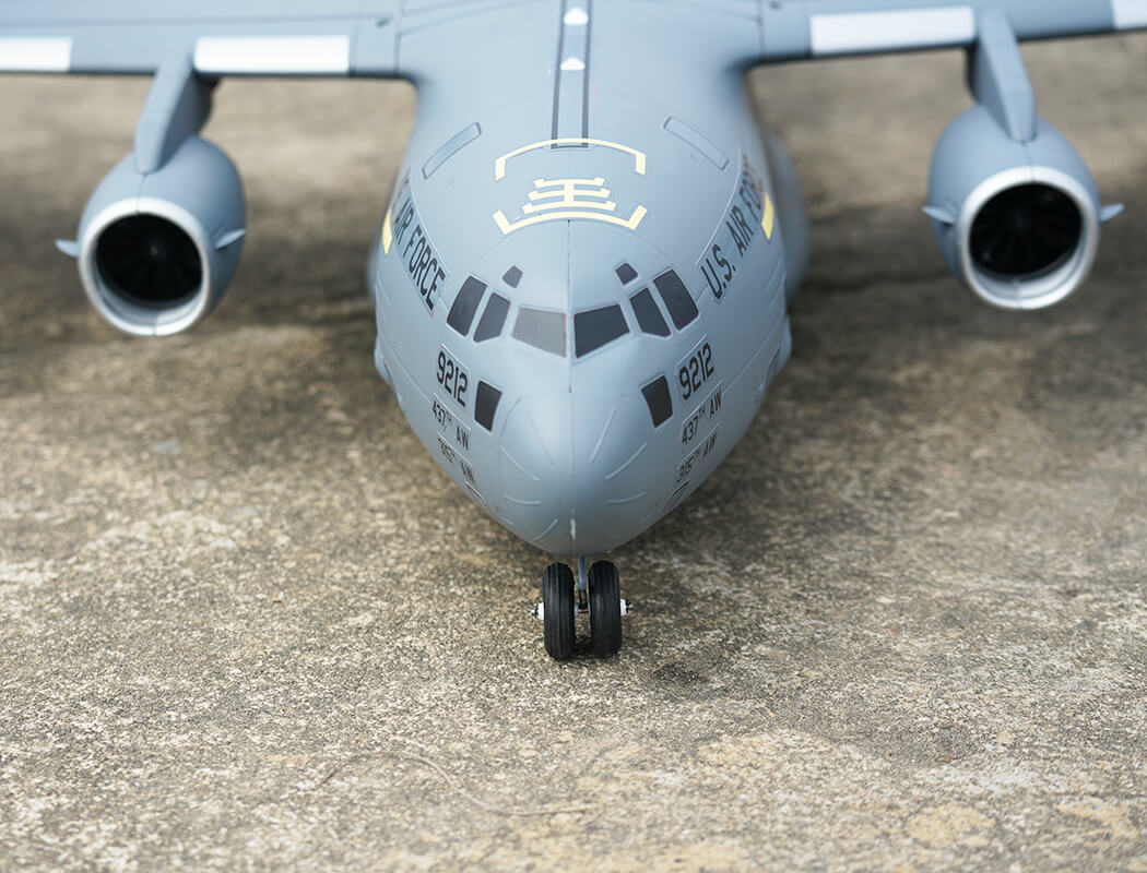 XFLY QUAD 40MM EDF GLOBEMASTER C-17 1200MM W/O TX/RX/BATT