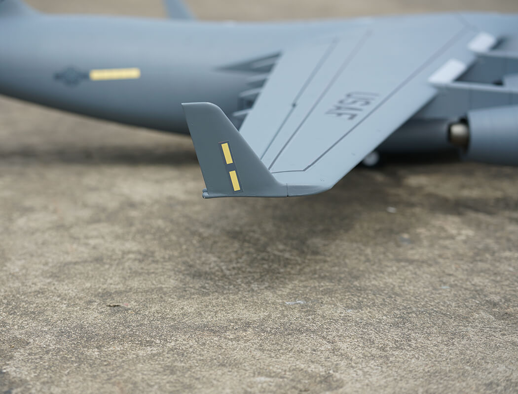 XFLY QUAD 40MM EDF GLOBEMASTER C-17 1200MM W/O TX/RX/BATT