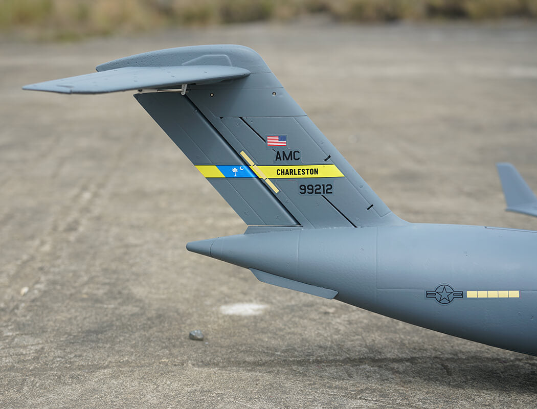 XFLY QUAD 40MM EDF GLOBEMASTER C-17 1200MM W/O TX/RX/BATT