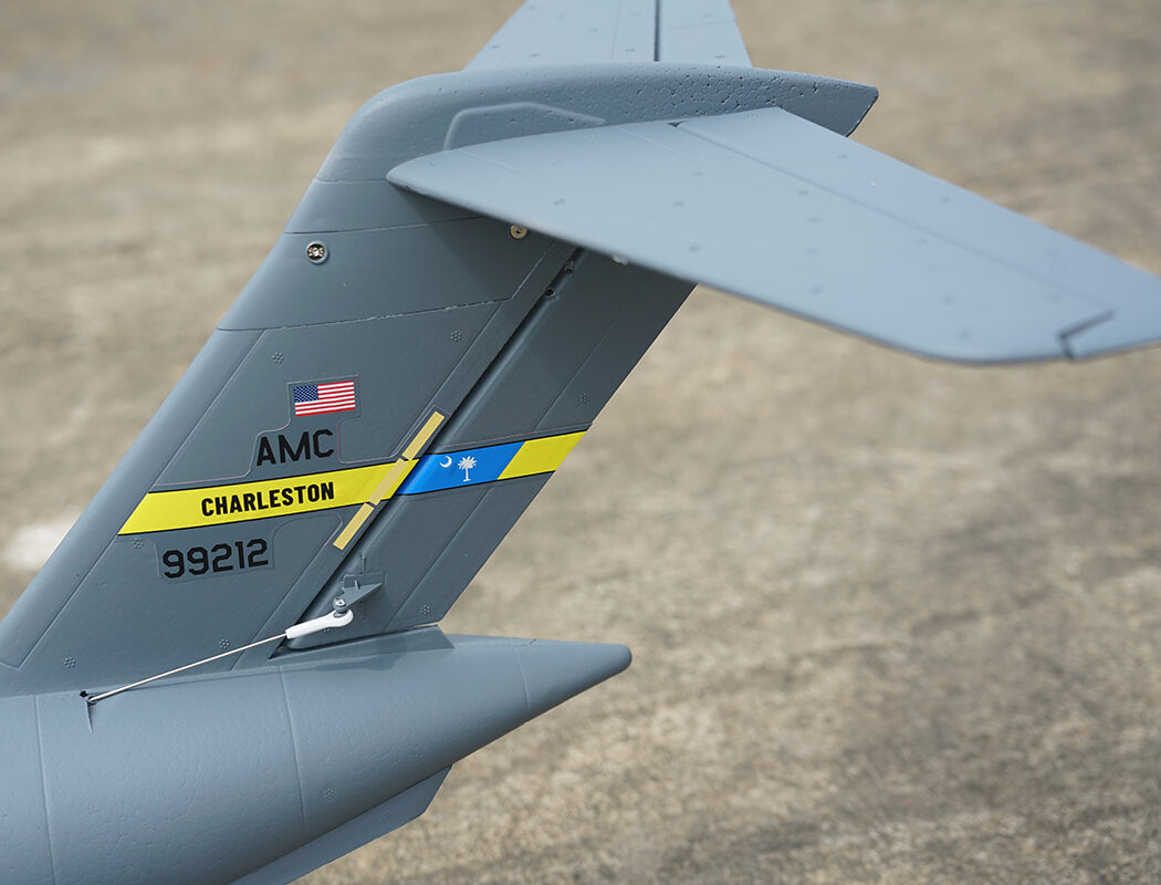 XFLY QUAD 40MM EDF GLOBEMASTER C-17 1200MM W/O TX/RX/BATT