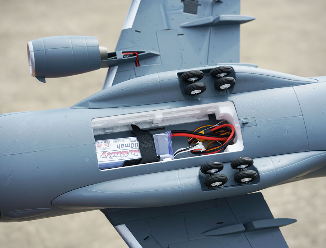 XFLY QUAD 40MM EDF GLOBEMASTER C-17 1200MM W/O TX/RX/BATT