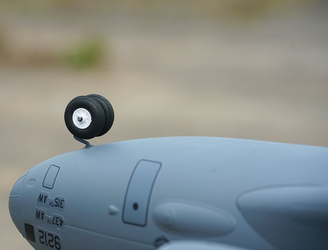 XFLY QUAD 40MM EDF GLOBEMASTER C-17 1200MM W/O TX/RX/BATT