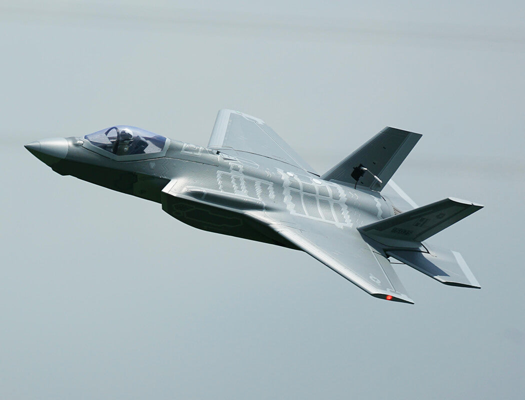 XFLY 70MM F-35 LIGHTNING EDF 750MM WITH RETRACT WITHOUT TX/RX/BATT - PRE ORDER - EXPECTED 2026