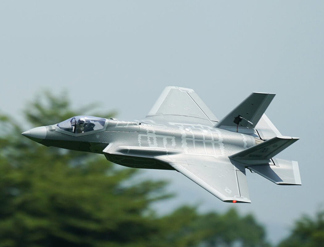 XFLY 70MM F-35 LIGHTNING EDF 750MM WITH RETRACT WITHOUT TX/RX/BATT - PRE ORDER - EXPECTED 2026