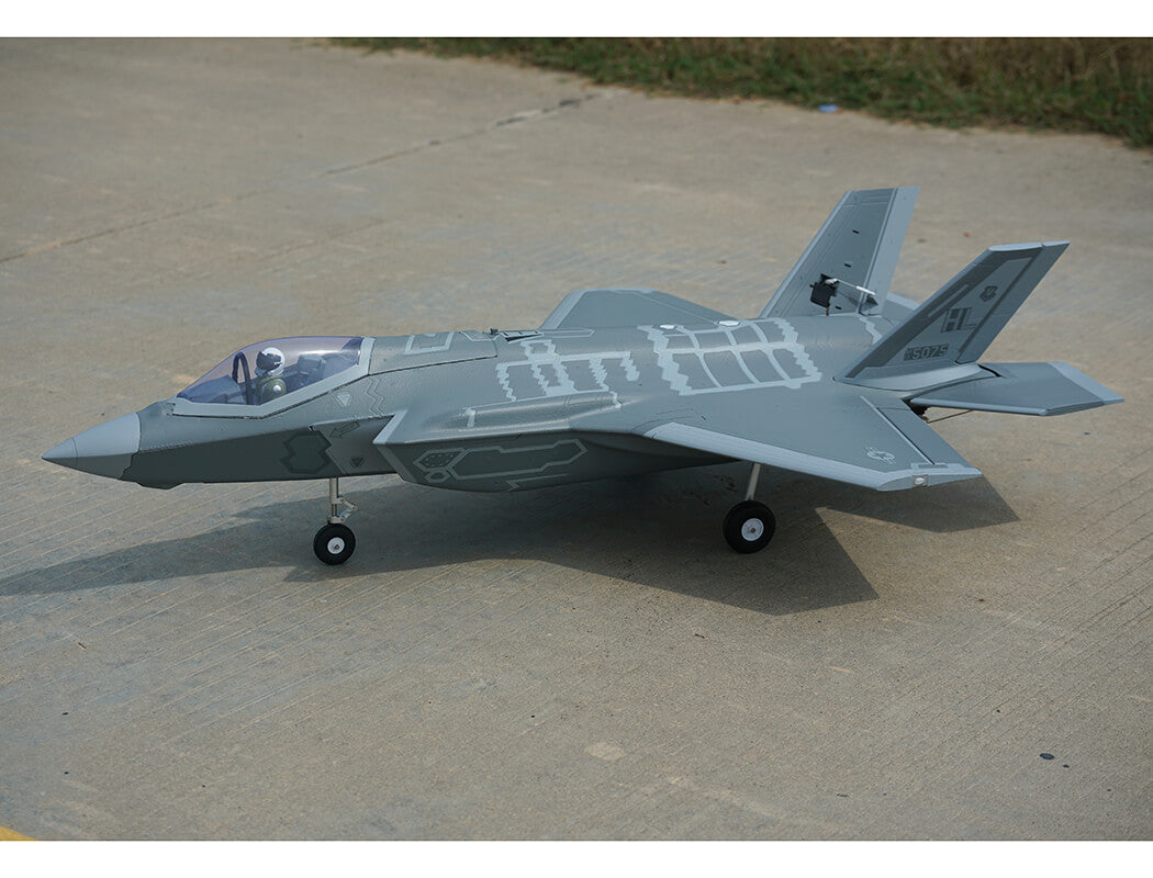 XFLY 70MM F-35 LIGHTNING EDF 750MM WITH RETRACT WITHOUT TX/RX/BATT - PRE ORDER - EXPECTED 2026