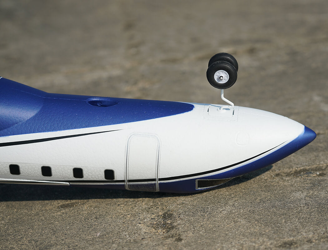 XFLY TWIN 40MM J-65 EDF BUSINESS JET PNP - BLUE - Pre Order - Expected late March