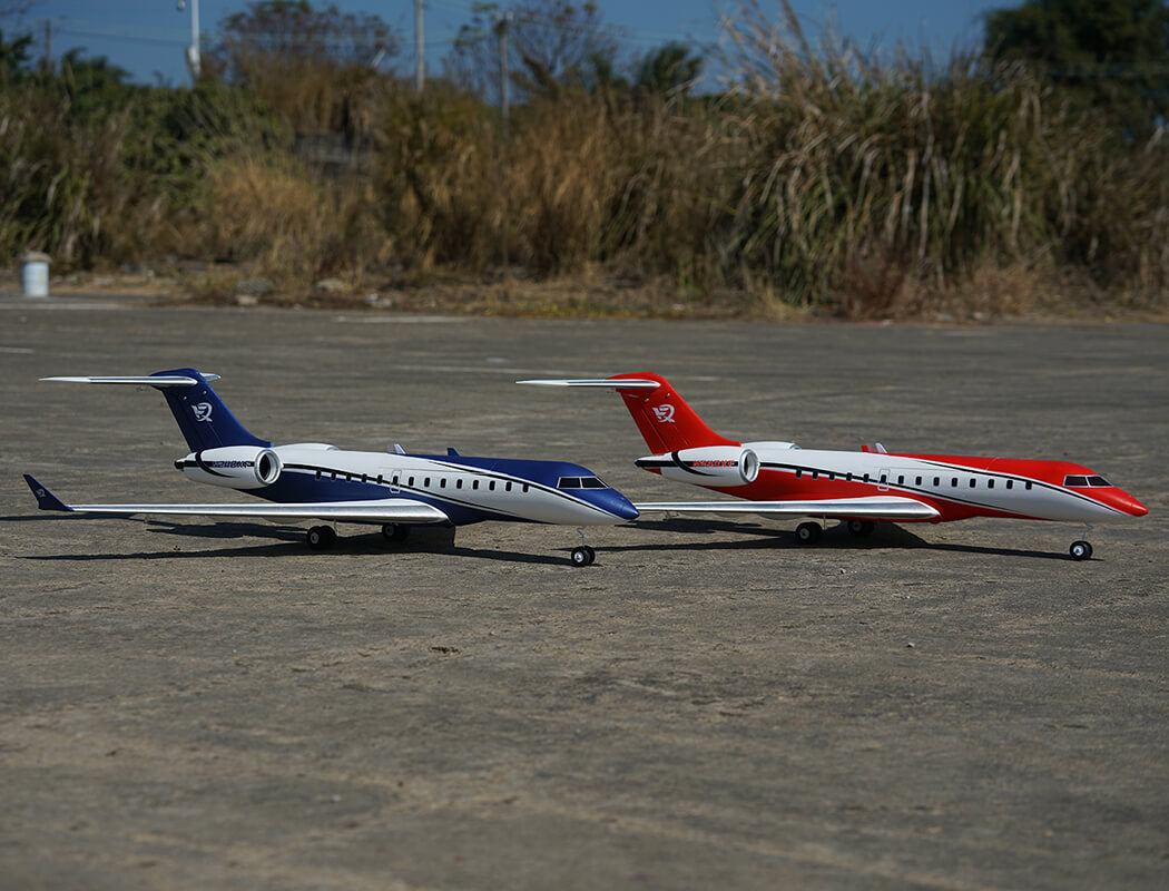 XFLY TWIN 40MM J-65 EDF BUSINESS JET PNP - BLUE - Pre Order - Expected late March