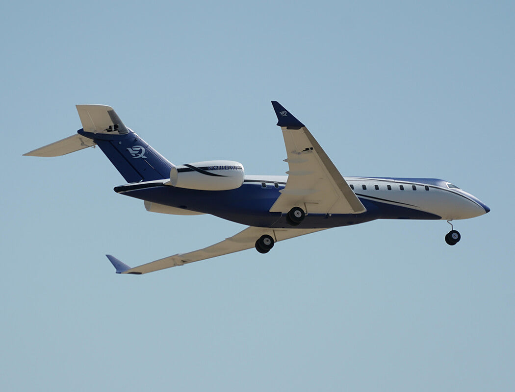 XFLY TWIN 40MM J-65 EDF BUSINESS JET PNP - BLUE - Pre Order - Expected late March