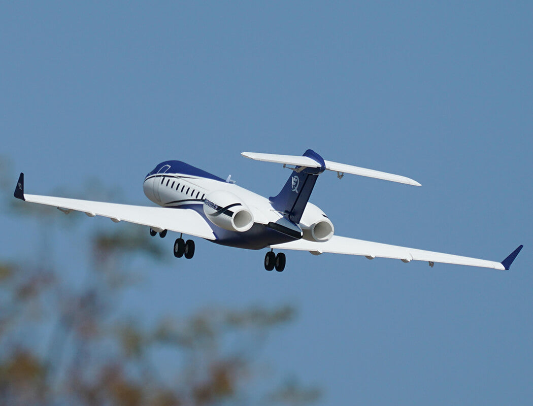 XFLY TWIN 40MM J-65 EDF BUSINESS JET PNP - BLUE - Pre Order - Expected late March