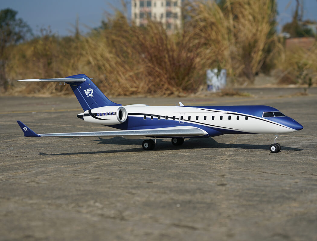 XFLY TWIN 40MM J-65 EDF BUSINESS JET PNP - BLUE - Pre Order - Expected late March