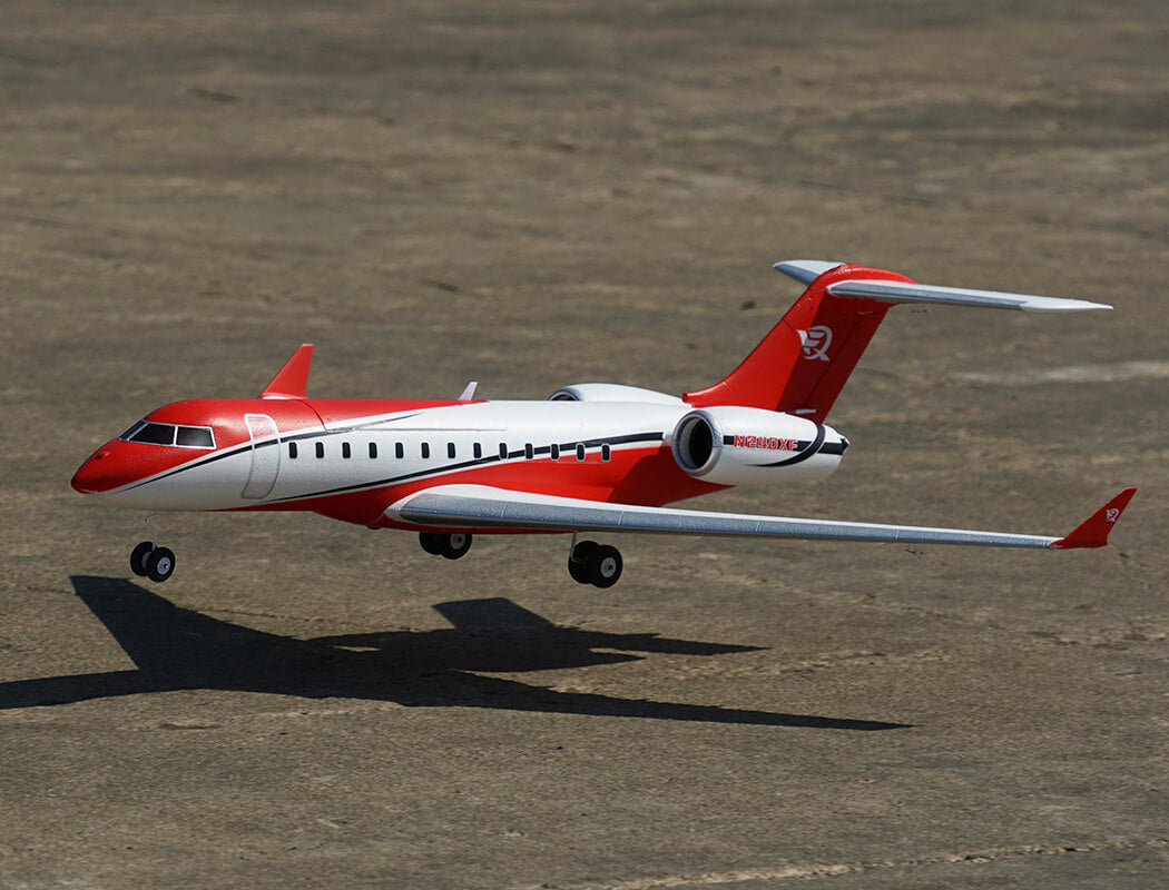 XFLY TWIN 40MM J-65 EDF BUSINESS JET PNP -RED - Pre Order - Expected late March