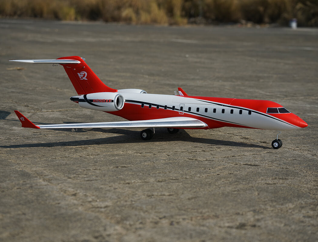 XFLY TWIN 40MM J-65 EDF BUSINESS JET PNP -RED - Pre Order - Expected late March