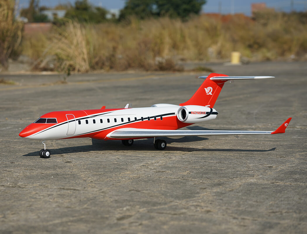 XFLY TWIN 40MM J-65 EDF BUSINESS JET PNP -RED - Pre Order - Expected late March