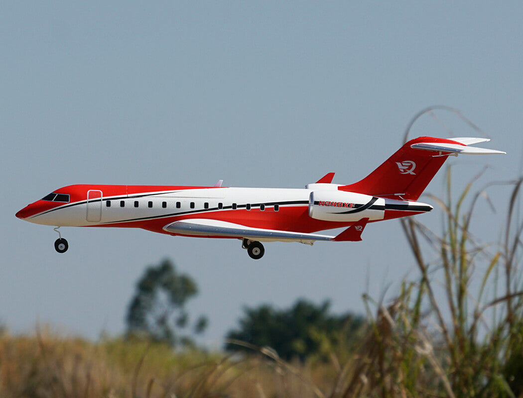 XFLY TWIN 40MM J-65 EDF BUSINESS JET PNP -RED - Pre Order - Expected late March