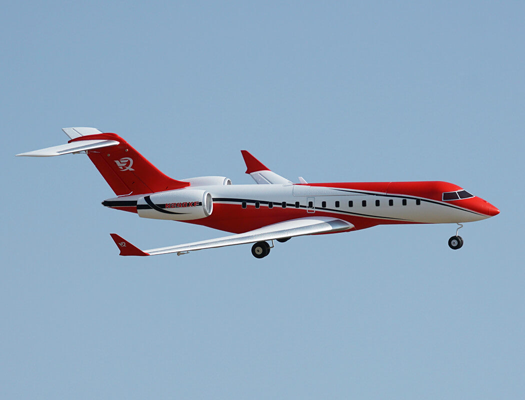 XFLY TWIN 40MM J-65 EDF BUSINESS JET PNP -RED - Pre Order - Expected late March