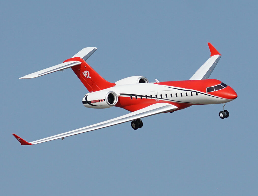 XFLY TWIN 40MM J-65 EDF BUSINESS JET PNP -RED - Pre Order - Expected late March