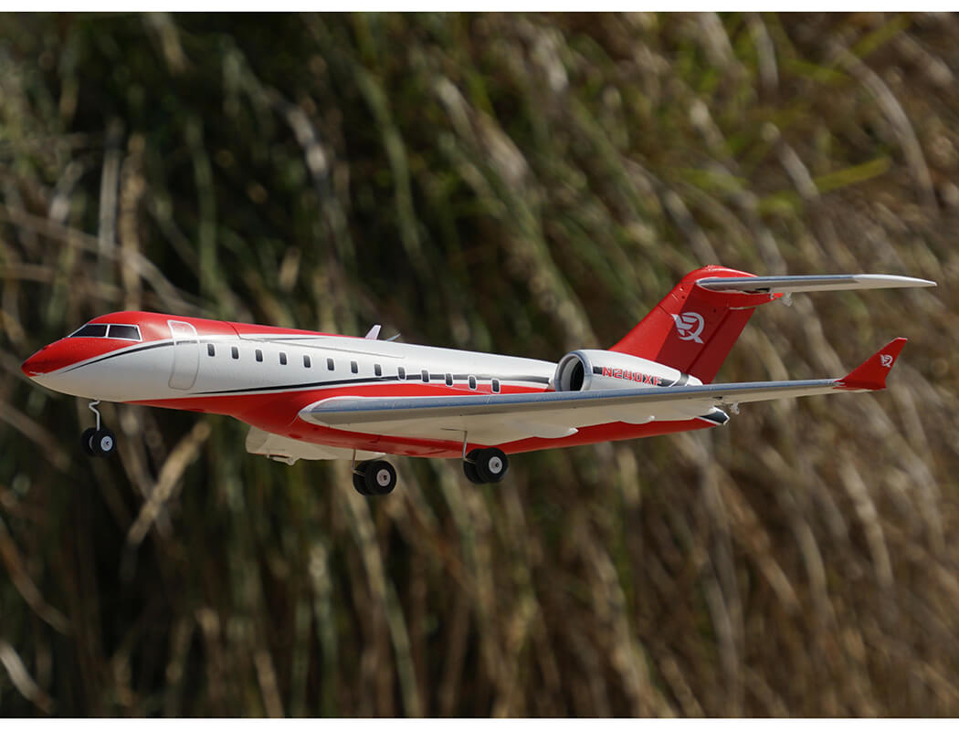 XFLY TWIN 40MM J-65 EDF BUSINESS JET PNP -RED - Pre Order - Expected late March