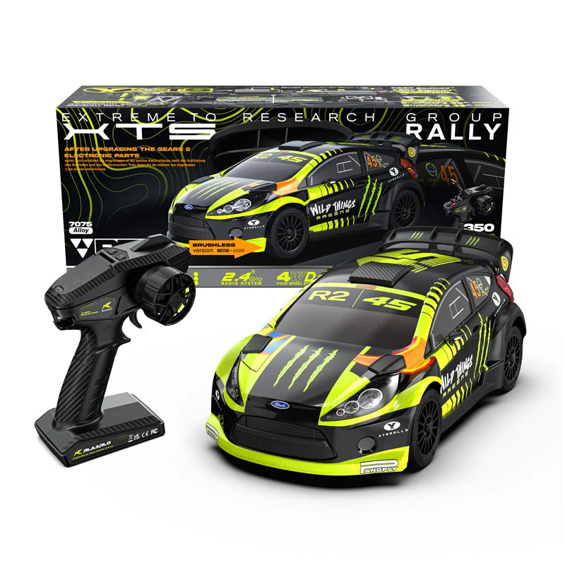 Rlaarlo 1/10 RTR 4WD Carbon Fibre 3S Brushless RC Rally Car - SECOND HAND