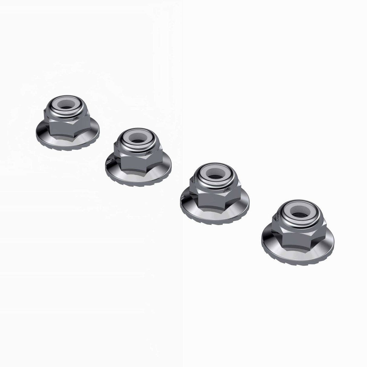 ARRMA Wide Flanged Nyloc Nut M4 (4) Z-ARA-2472