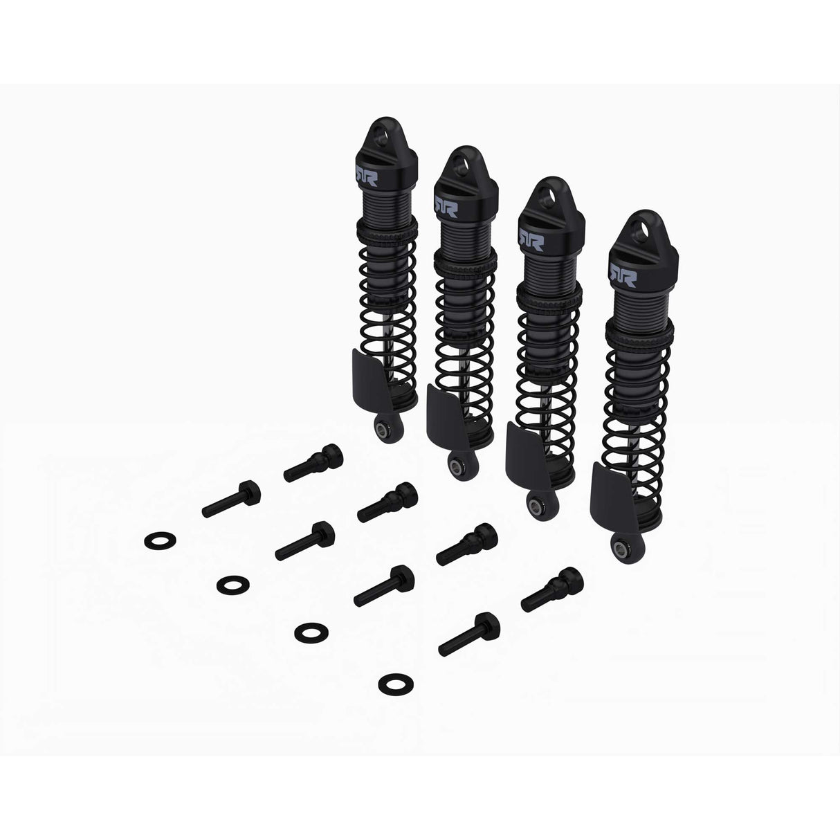 ARRMA Aluminum Shock Set 71mm Length 500 cSt Oil (4pcs): GROM